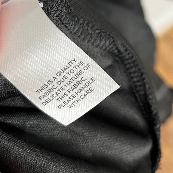 Lulus Womens Love You So Truly Strapless Midi Dress M Black Burnout Floral - Picture 13 of 13